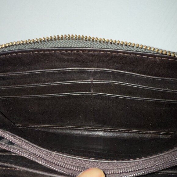 Frye deborah studded - Gem Rare Frye Distressed Deborah Leather Studded Wallet